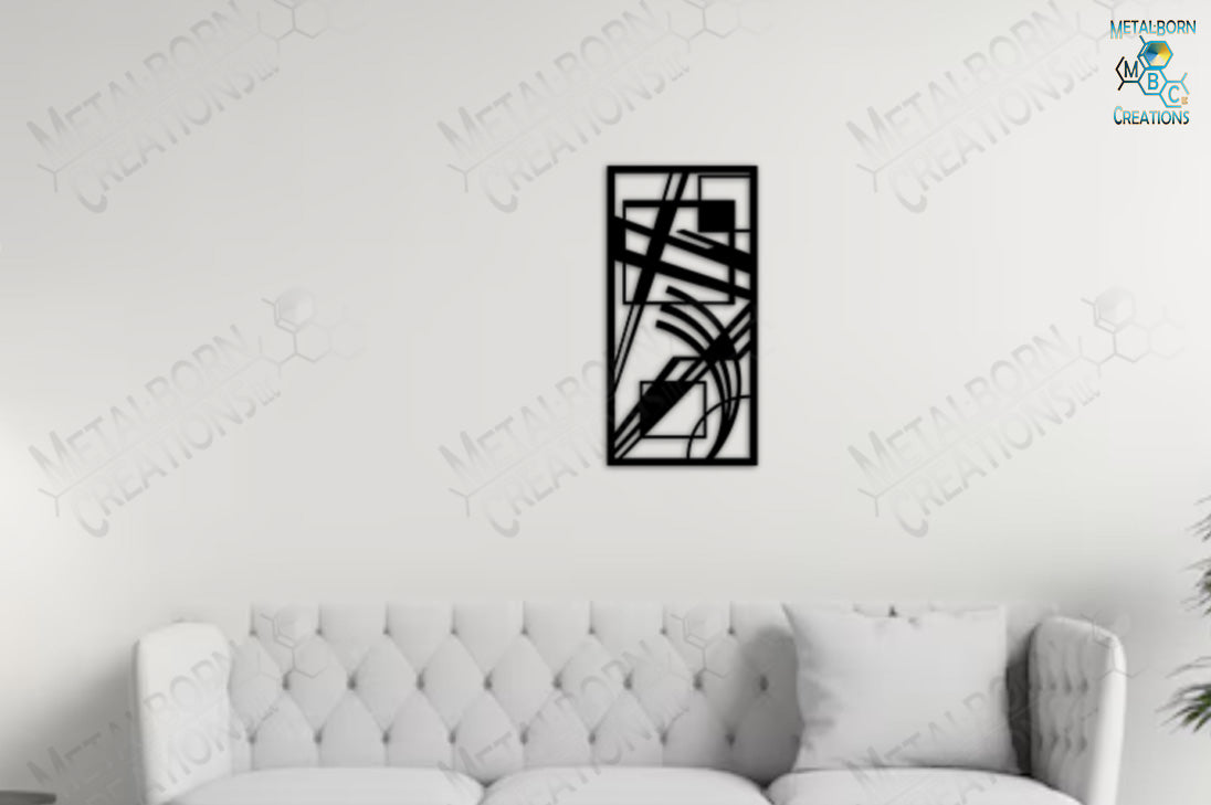 Abstract Geometric Art Panels