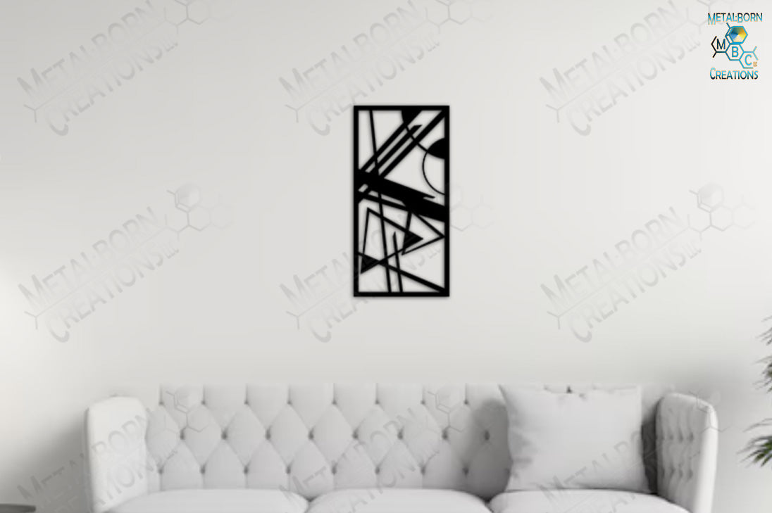 Abstract Geometric Art Panels
