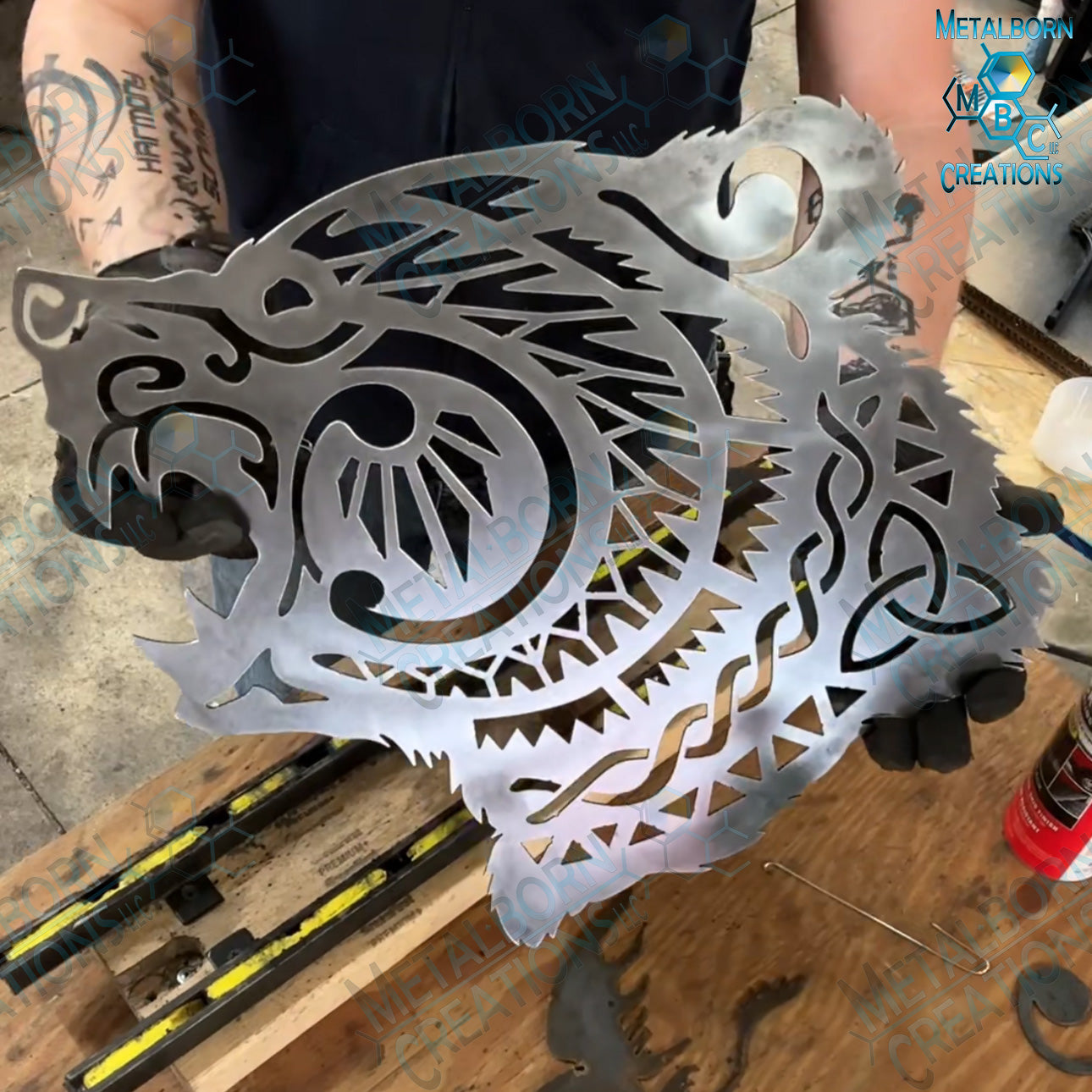 Metalborn Battle Bear