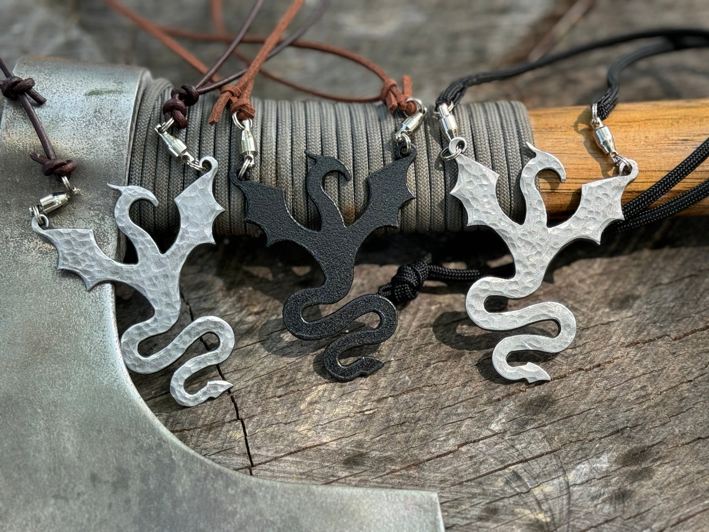 Metalborn Dragon Pendant
