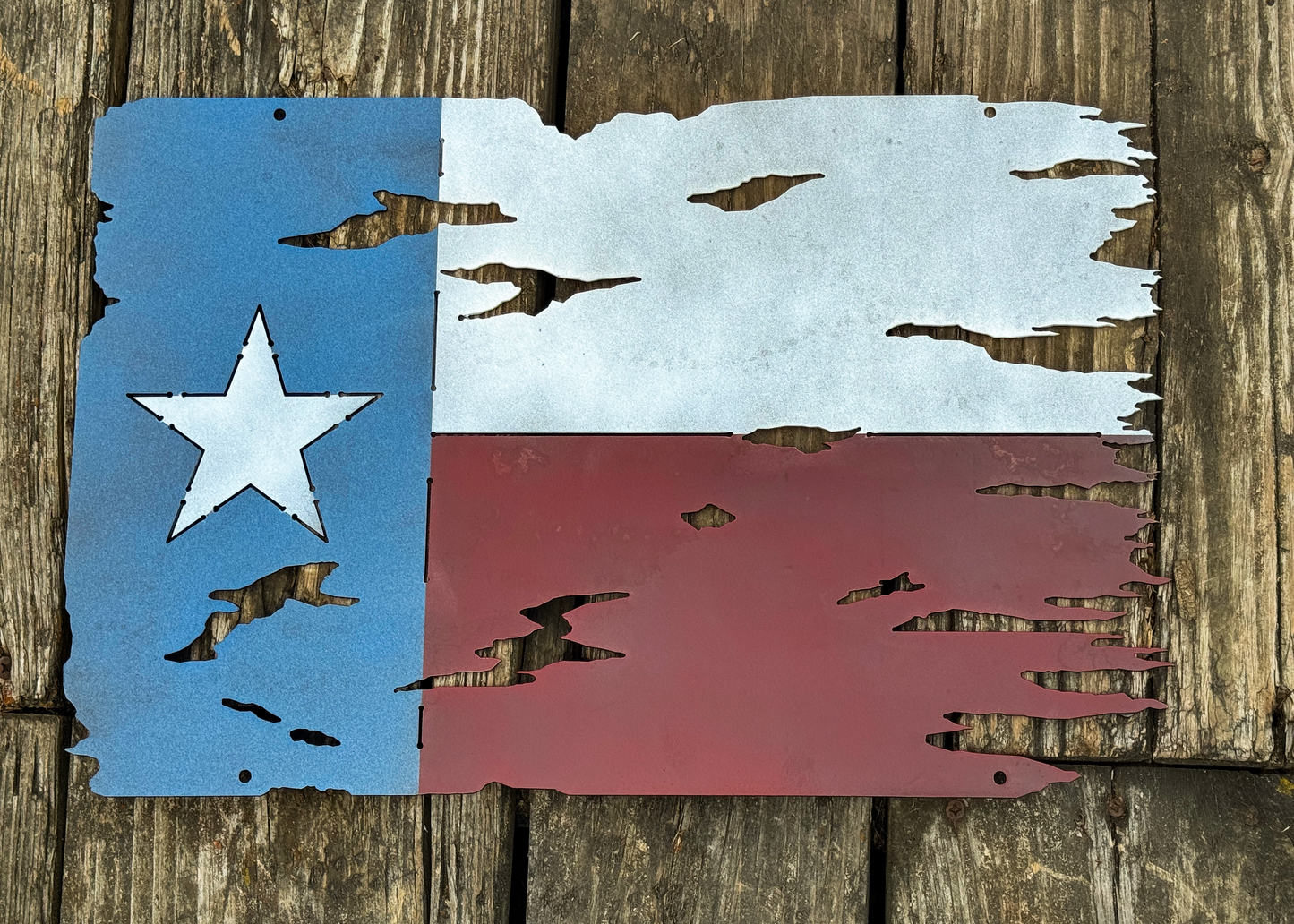 MBC Battle-torn Texas Flag